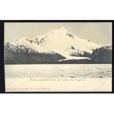 TIERRA DEL FUEGO ANTIGUA TARJETA POSTAL EDICION ROSAUER 471